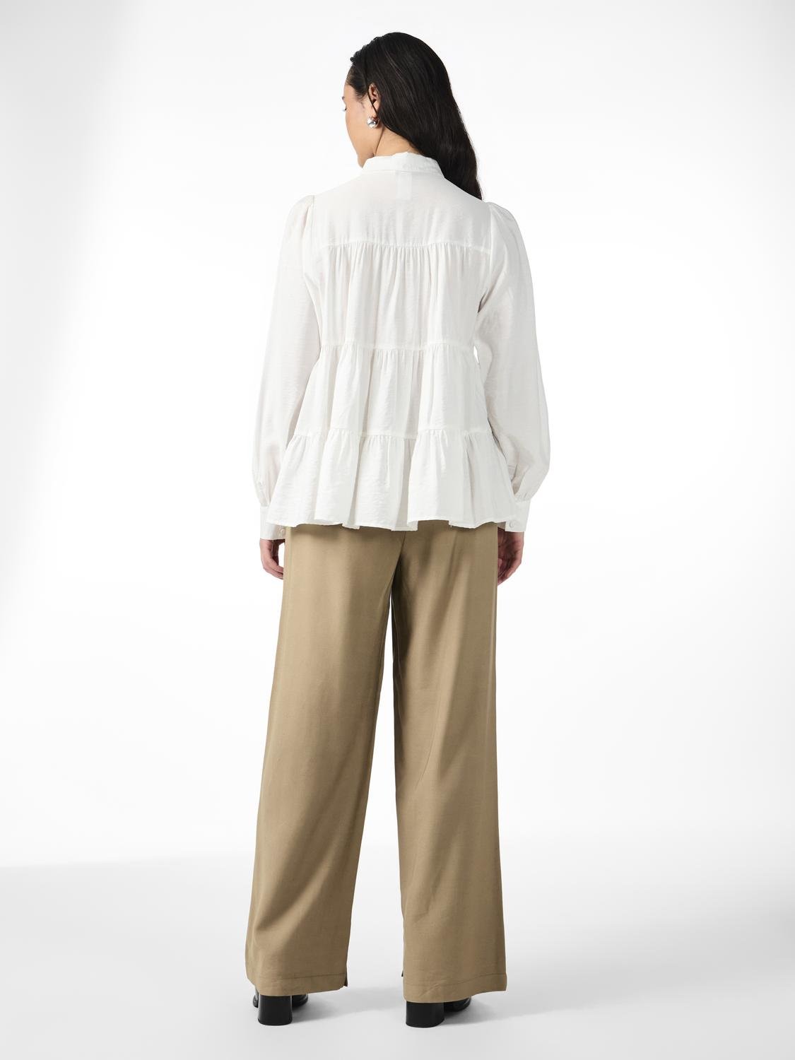 YASPALA Shirt - Star White - VERO MODA & VILA Bergvik